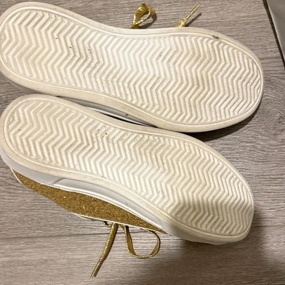 Gold Metallic Sneakers - Picture 5 of 5